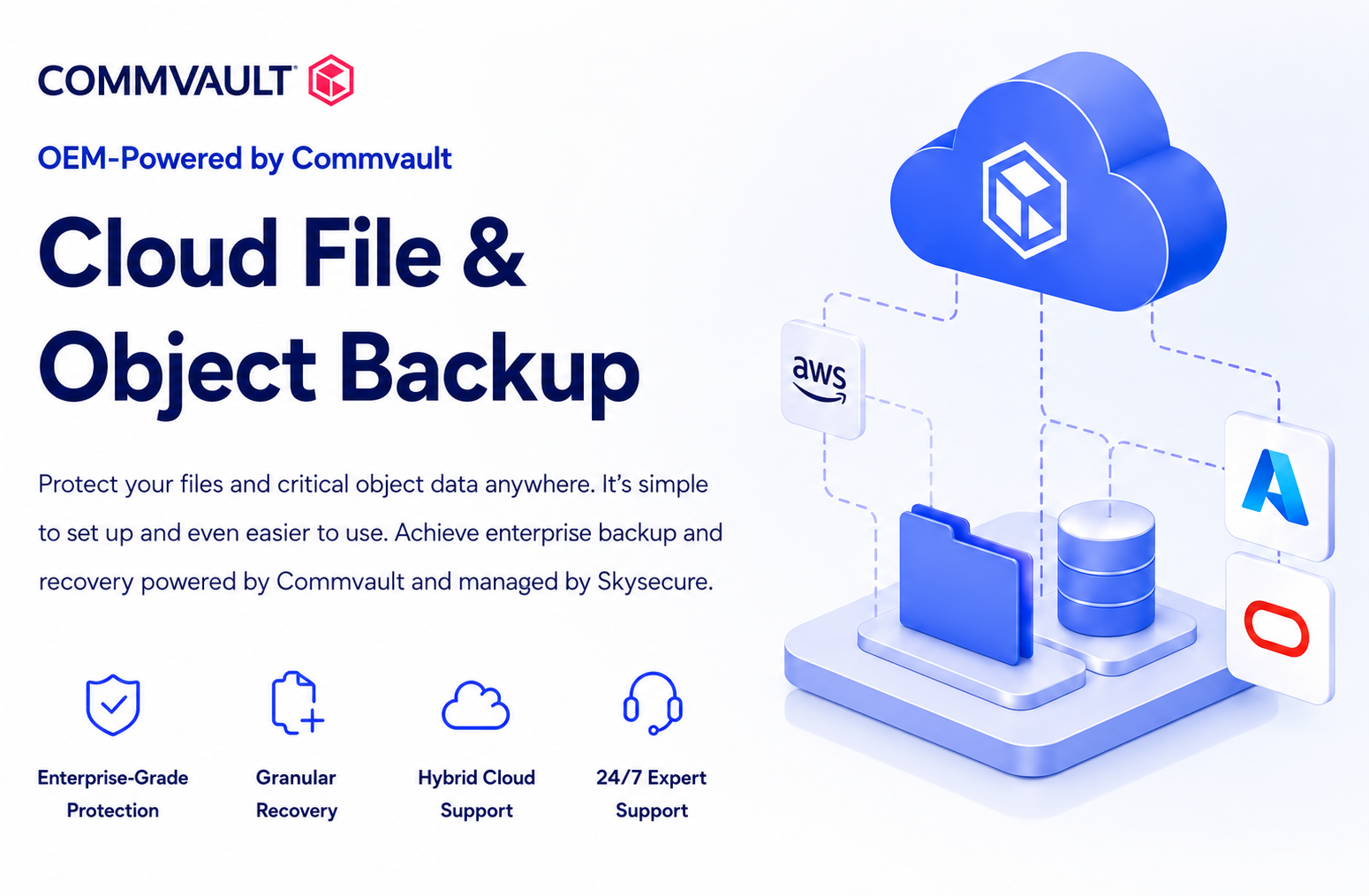 Commvault Cloud File & Object Backup